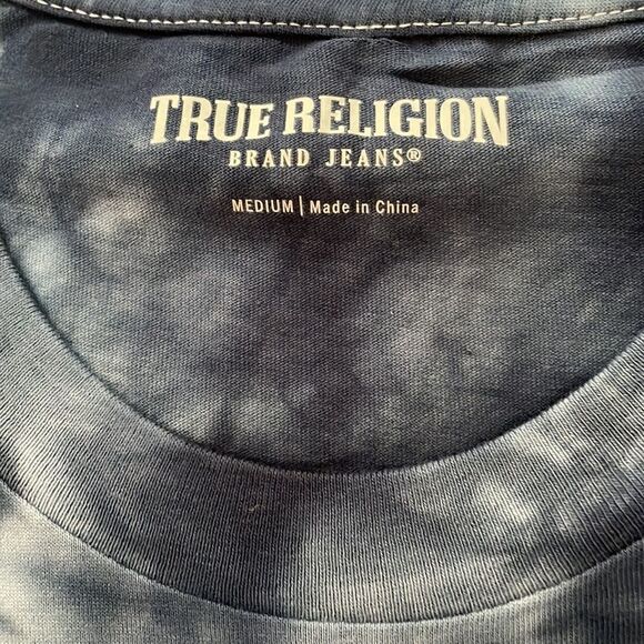 True Religion NWT t-shirt night sky tie die - Picture 6 of 8